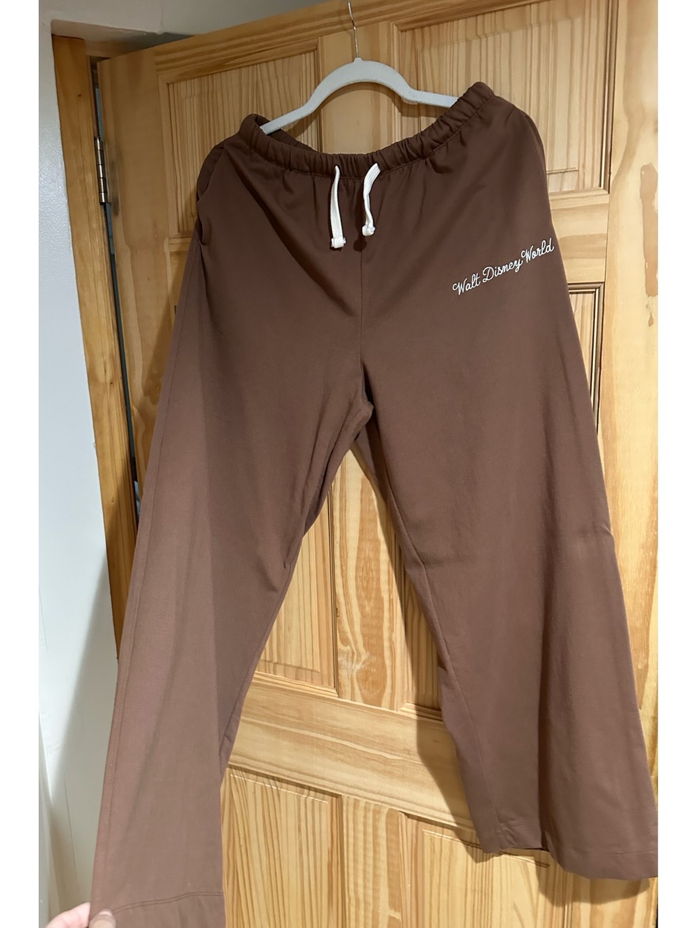 Walt Disney World Women's Brown Relaxed Jogger Pants